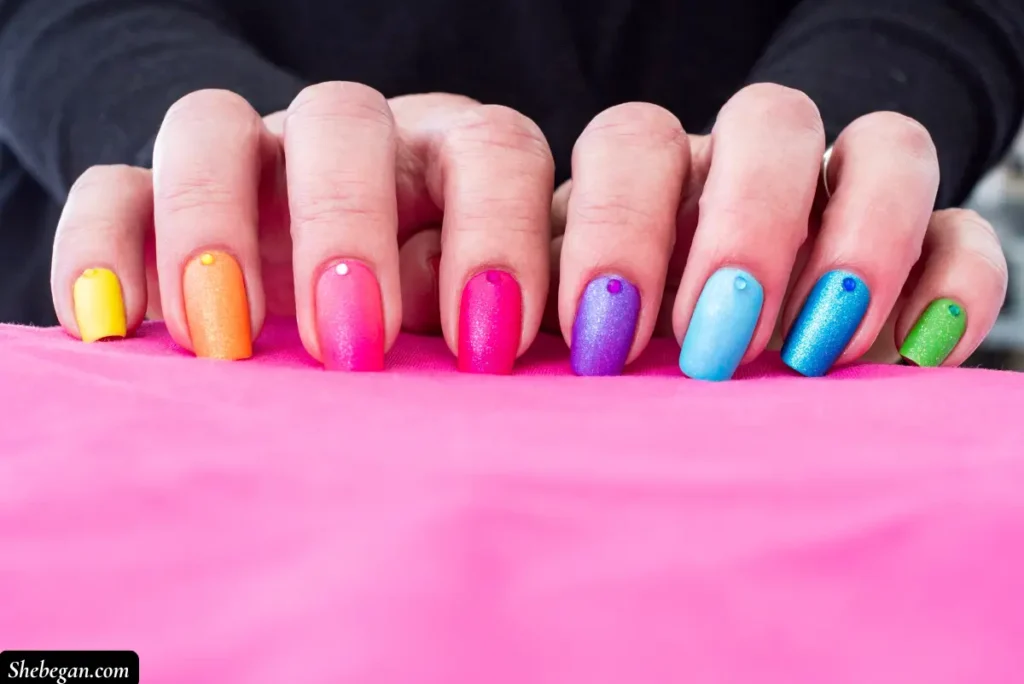 Rainbow Nail Designs