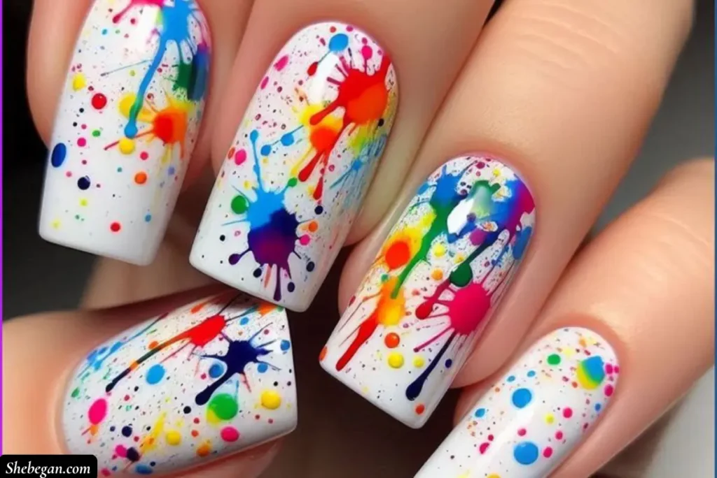 Rainbow Nail Designs