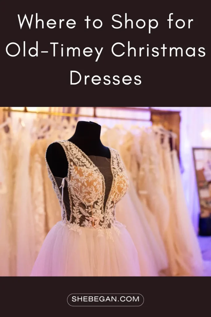 Where to Shop for Old-Timey Christmas Dresses