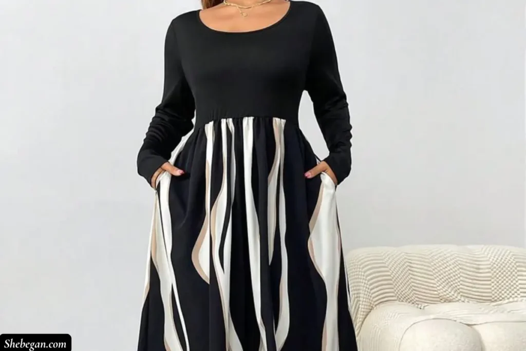Fall-Winter Dresses Designed for Plus-Size