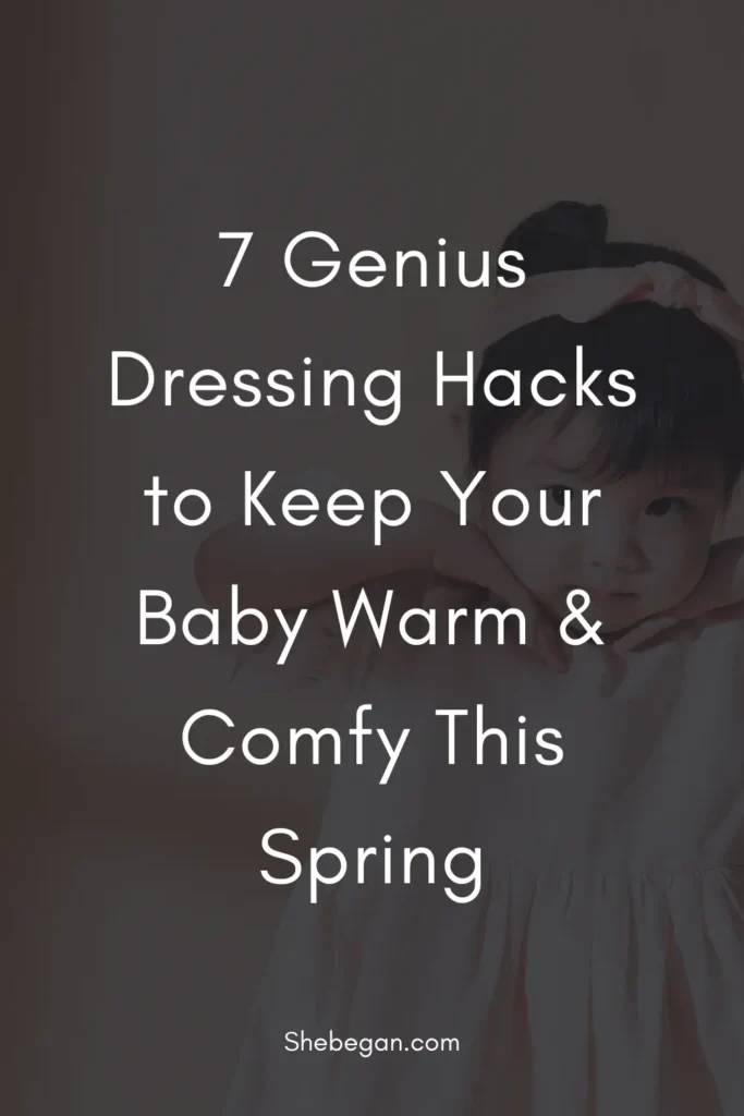 Keep Your Baby Cozy This Spring