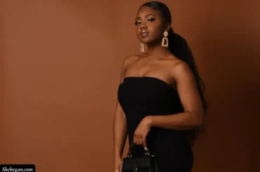 Styling Hacks to Make a Black Dress Wedding-Appropriate