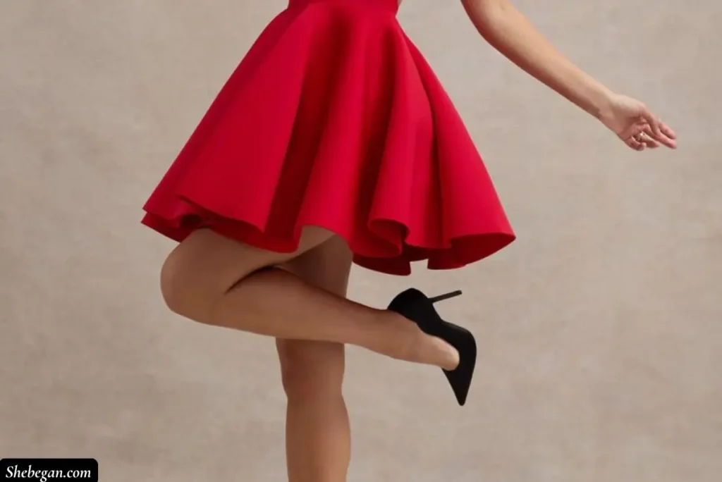 Shoe Shades That Complement a Red Dress