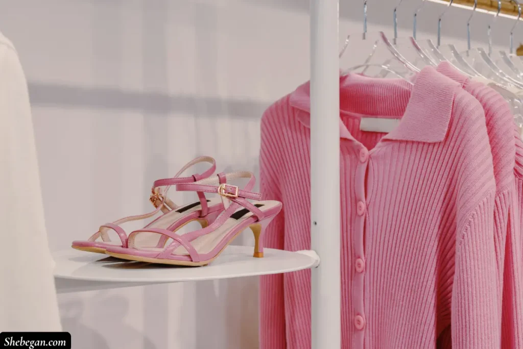 Color Sandals to Pair with a Pink Dress