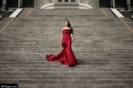 Evening Dresses for a Spring Wedding