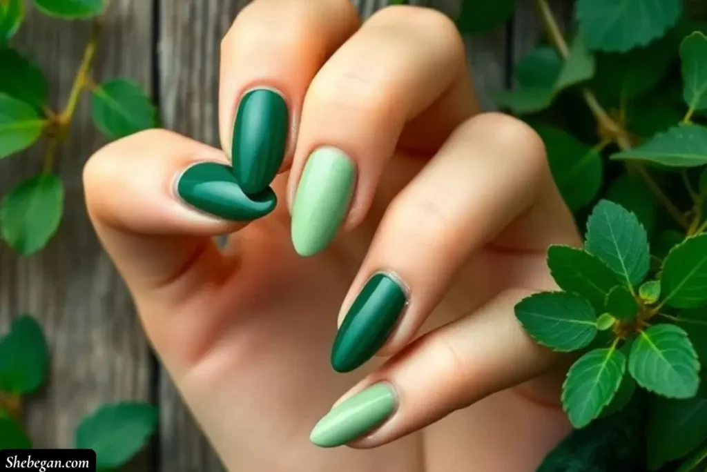 Nail Polish Colors for Blue Dress