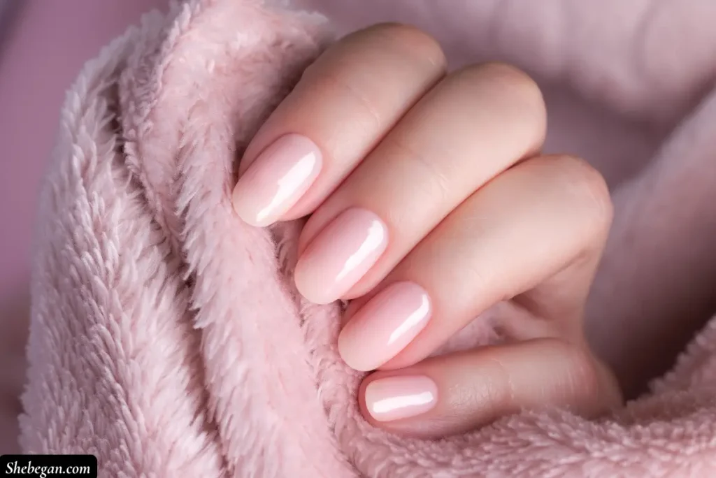 Nail Polish Colors for Blue Dress