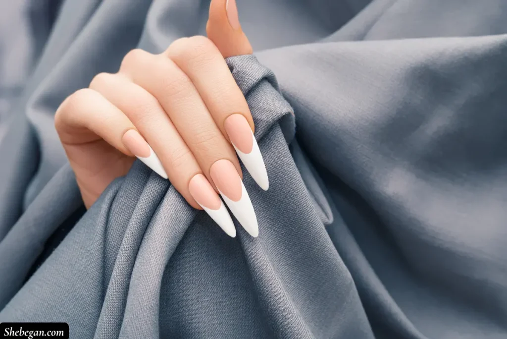 Nail Polish Colors for Blue Dress