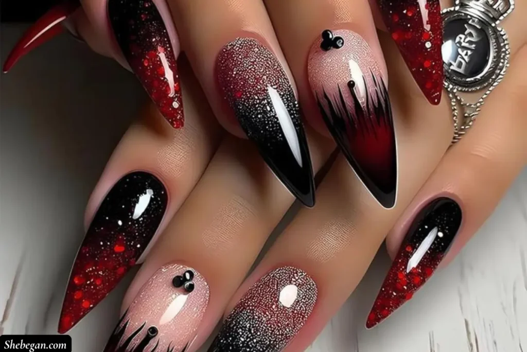 Goth Nail Designs