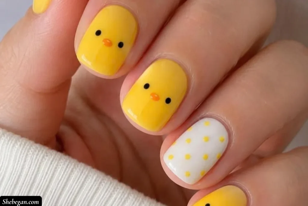 Simple nails for young kids