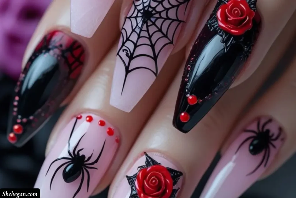 Goth Nail Designs