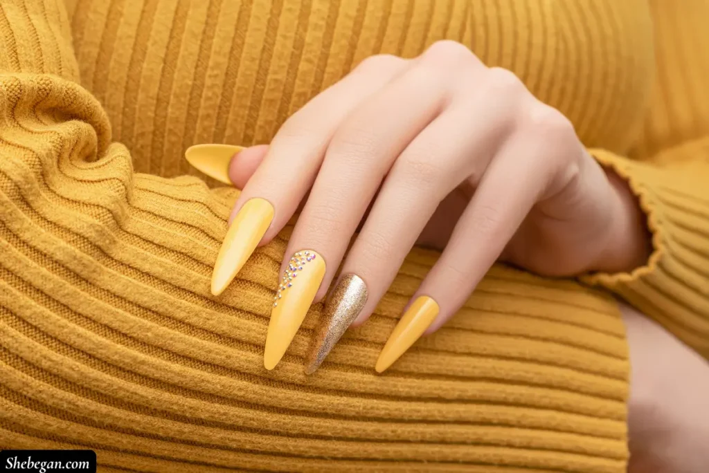 Yellow Nail Designs