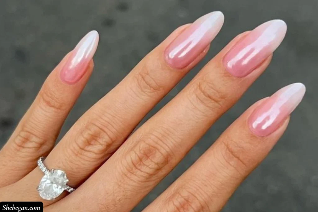 Pink and White Acrylic Nail Designs