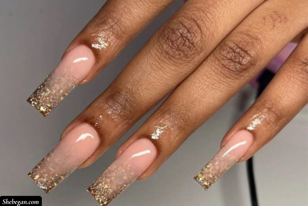 Rose Gold French Manicure Ideas