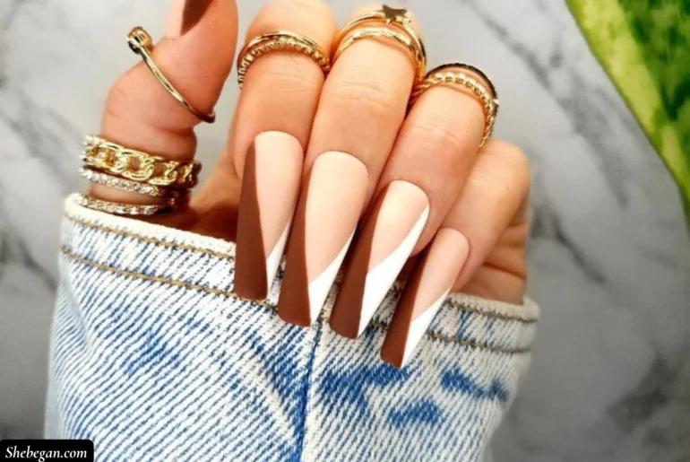 Coffin Acrylic Nail Ideas