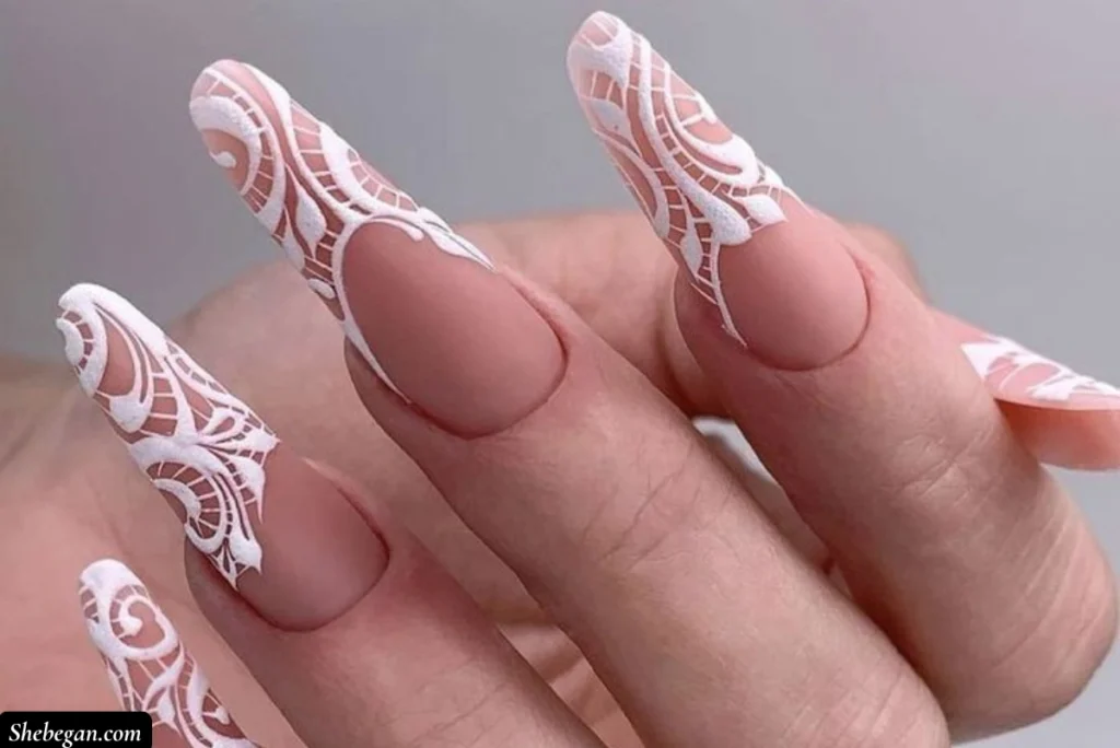 French Manicure Designs for Acrylic Nails