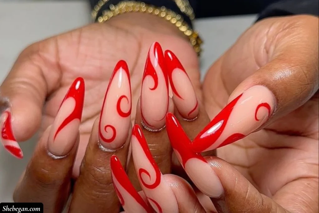 French Manicure Designs for Acrylic Nails