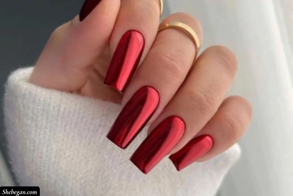Coffin Acrylic Nail Ideas