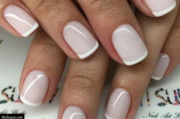 Shellac French Manicure Ideas