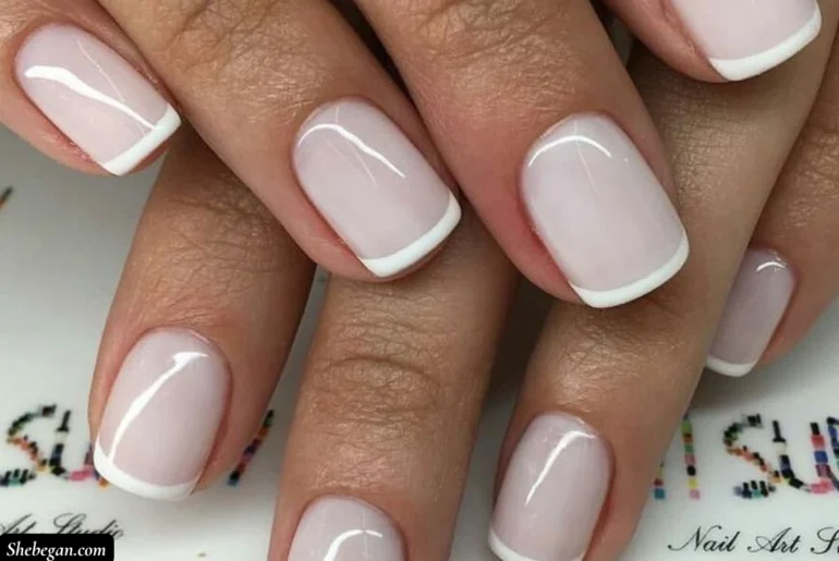 Shellac French Manicure Ideas