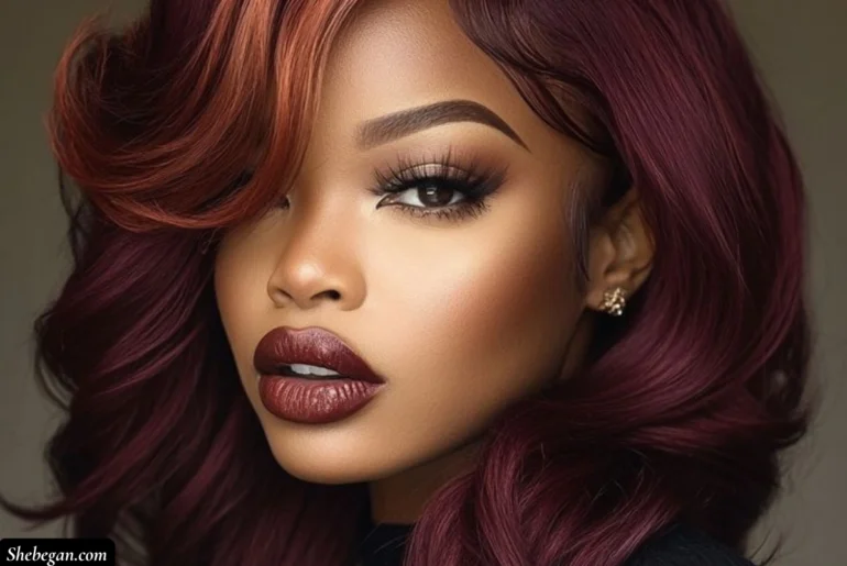 Burgundy Hair Color Ideas