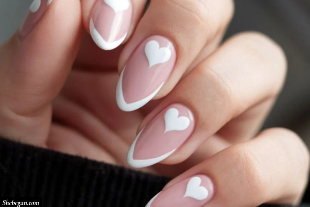 Wedding French Manicures for Brides