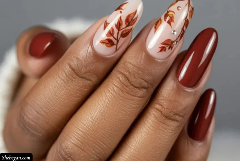 Thanksgiving Nail Designs Ideas
