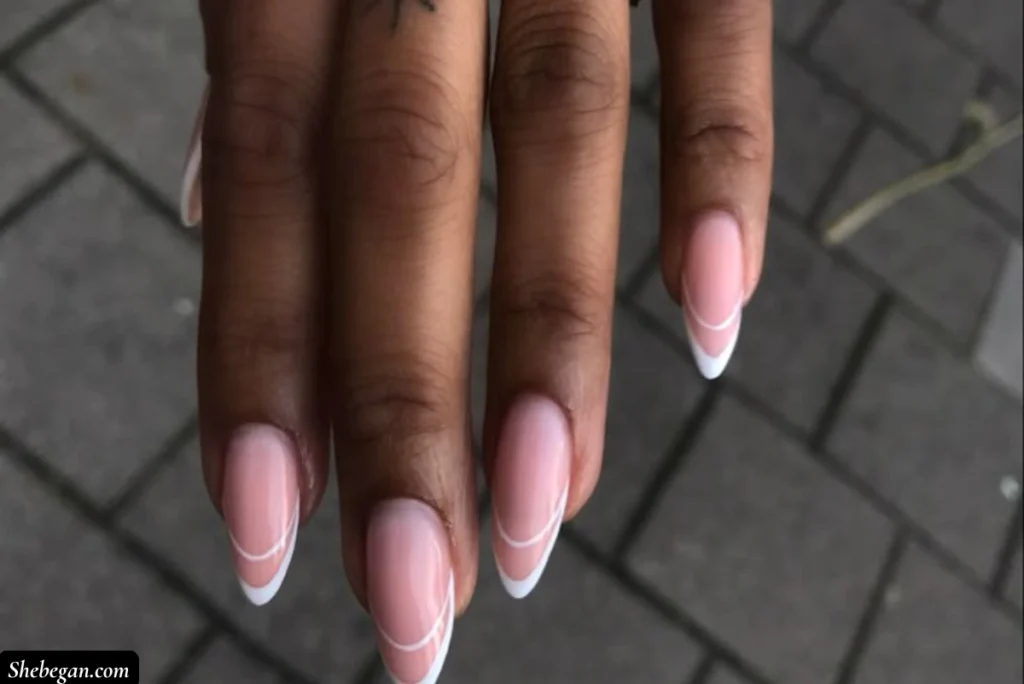 Wedding French Manicures for Brides