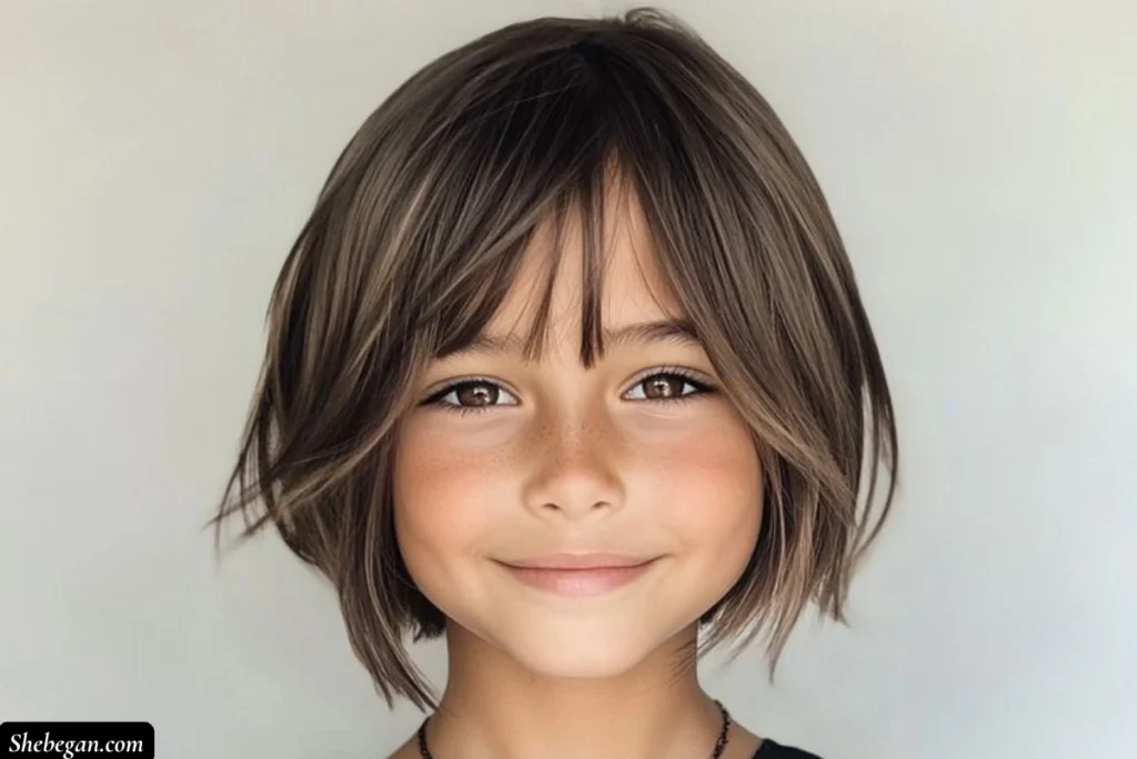 Short Hairstyles For Little Girls