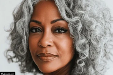 Curly Hair Ideas for Women Over 60