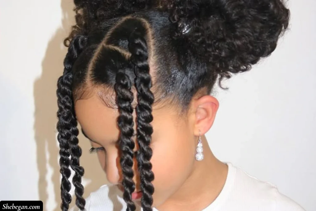 Cute Twist Hairstyles For Little Girls