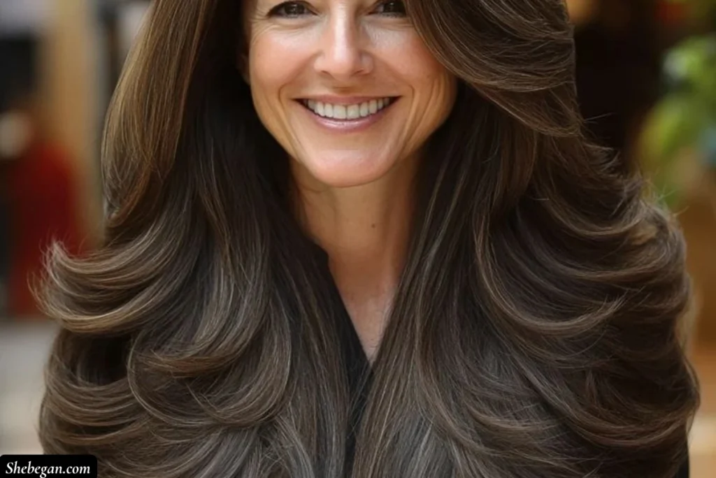 Hairstyles for Women Over 50 With Long Hair