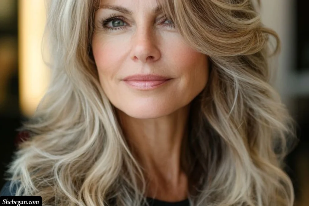 Hairstyles for Women Over 50 With Long Hair