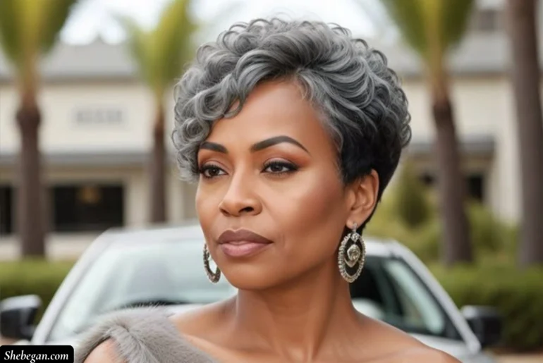 Short Haircuts for Women Over 60