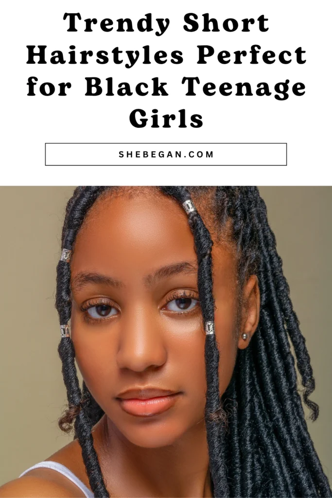 Trendy Short Hairstyles Perfect for Black Teenage Girls