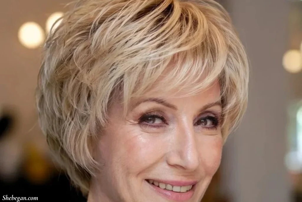 Short Haircuts for Women Over 60
