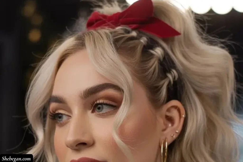 Christmas Hairstyles for Short Hair