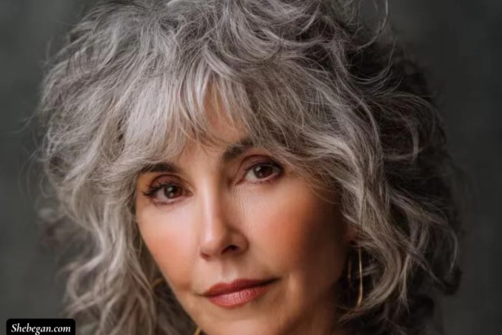 Curly Hair Ideas for Women Over 60