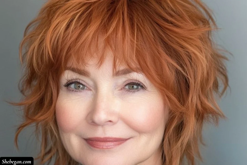 Shag Hairstyles for Women Over 60