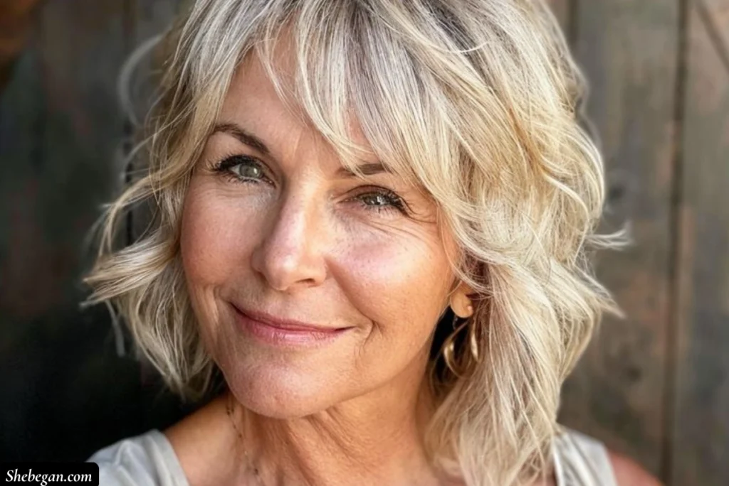 Shag Hairstyles for Women Over 60