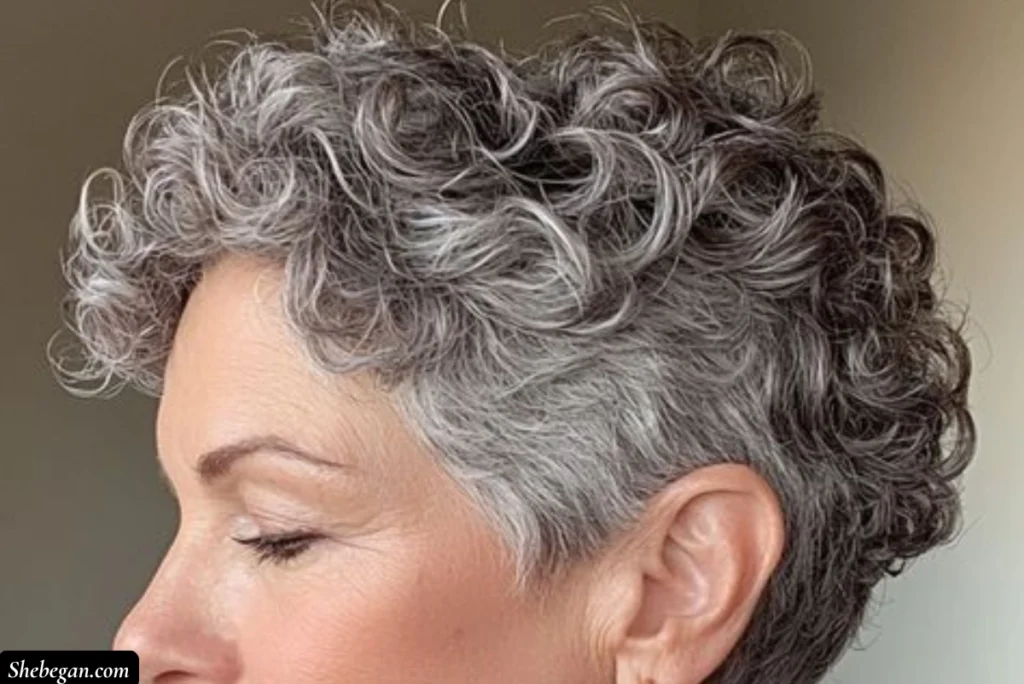 Curly Hair Ideas for Women Over 60