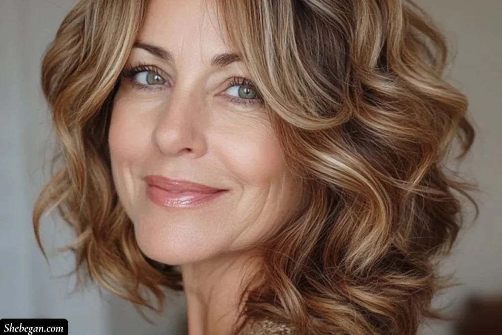 Shoulder-Length Hair Ideas for Women Over 60