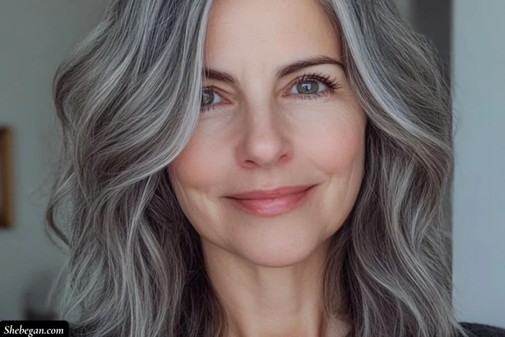 Shoulder-Length Hair Ideas for Women Over 60