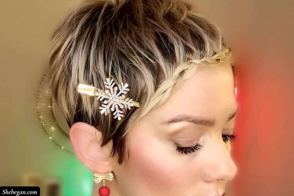 Christmas Hairstyles for Short Hair