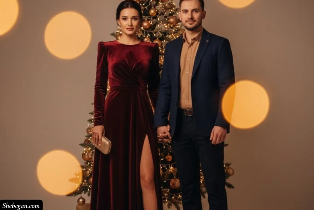 Couple Christmas Photoshoot Outfit Ideas